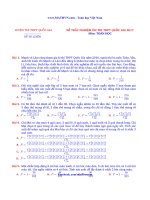 trắc nghiệm tổ hợp xác suất