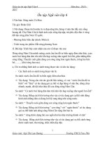 Ôn tập ngữ văn lớp 6  năm 2016  2017