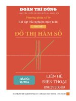 Trac nghiem do thi ham so   doan tri dung