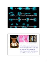 Tài liệu môn di truyền chọn giống trong thủy sản chương I