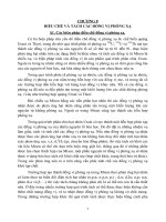 ĐIỀU CHẾ VÀ TÁCH CÁC ĐỒNG VỊ PHÓNG XẠ