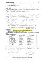 CHUYÊN đề AXIT CACBOXYLIC