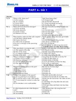 TOEIC PART 4  tiet 1 