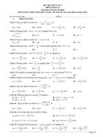 50 cau trac nghiem giua ki 1