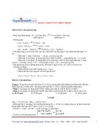 bai tap ve phan ung nhiet nhom 