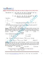 dang 4 bai tap sat dong va hop chat cua chung tac dung voi axit co tinh oxi hoa 