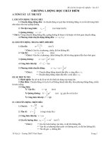 Bộ câu hỏi trắc nghiệm vật lý 10 HK 1