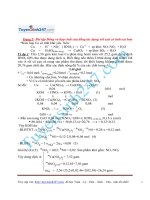 ong va hop chat cua dong tac dung voi axit co tinh oxi hoa 