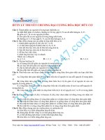 bttn ly thuyet dai cuong hoa hoc huu co 