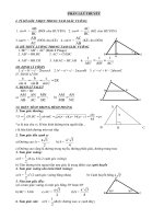 HD tổng hợp trắc nghiệm hình học không gian