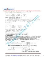 xac dinh ctpt hchc khi cho khoi luong cac chat trong san pham chay 