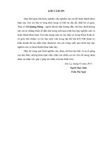 Một số giải pháp marketing mix nhằm phát triển thị trường tiêu thụ sản phẩm tại công ty TNHH TS102 laptop 