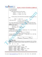 dang 3 toan ve muoi cacbonat 