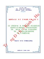 Công tác thẩm định giá bất động sản thế chấp cho vay tại ngân hàng nông nghiệp và phát triển nông thôn việt nam   chi nhánh thừa thiên huế 