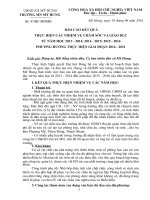 Bao cao ve dang uy xaKQ thuc hien nvu CSGD 3 nam tu 2013 den 2016 va phuong huong giai doan 20162020 