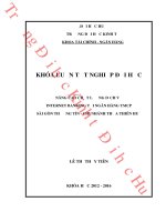 Nâng cao chất lượng dịch vụ internet banking tại ngân hàng TMCP sài gòn thương tín   chi nhánh thừa thiên huế 