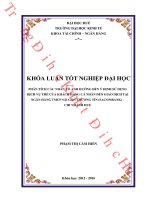 Phân tích các nhân tố ảnh hưởng đến ý định sử dụng dịch vụ thẻ của khách hàng cá nhân đến giao dịch tại ngân hàng TMCP sài gòn thương tín (sacombank)   chi nhánh huế 