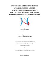 Spatial risk assessment method workable under limited atmospheric data availability and its application to ninh thuan nuclear power plant zone planning 