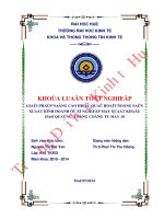 Giải pháp nâng cao hiệu quả hoạt động sản xuất kinh doanh ở xí nghiệp may xuất khẩu hà quảng tổng công ty may 10 