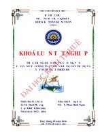 THỰC TRẠNG QUẢN TRỊ và sử DỤNG vốn  lưu ĐỘNG tại CÔNG TY cổ PHẦN GIỐNG cây TRỒNG và vật NUÔI THỪA THIÊN HUẾ 