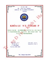 Xây dựng chương trình quản lý tiền gửi tiết kiệm tại ngân hàng thương mại cổ phần ngoại thương việt nam   chi nhánh huế 