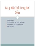 Bài 5 máy tính trong đời sống