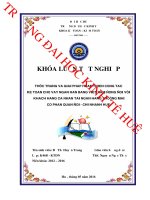 Thực trạng và giải pháp hoàn thiện công tác kế toán cho vay ngắn hạn đối với khách hàng cá nhân bằng việt nam đồng tại ngân hàng TMCP quân đội  chi nhánh huế 