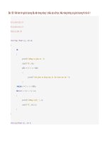 Viết hàm tìm giá trị dương đầu tiên trong mảng 1 chiều các số thực  nếu mảng không có giá trị dương thì trả về  1 