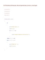 Các bài tập tìm kiếm và liệt kê trong ngôn ngữ lập trình c   bài 2 