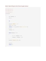 bài tập c  hãy tính tổng các chữ số của số nguyên dương n 