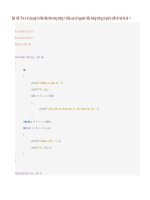 Tìm vị trí của giá trị chẵn đầu tiên trong mảng 1 chiều các số nguyên  nếu mảng không có giá trị chẵn thì sẽ trả về  1 