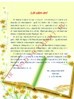 Đánh giá năng lực cạnh tranh của khách sạn gold trên địa bàn thành phố huế 