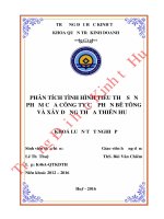 Phân tích tình hình tiêu thụ sản phẩm của công ty cổ phần bê tông và xây dựng thừa thiên huế 