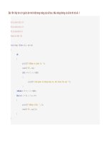 Hãy tìm vị trí giá trị âm nhỏ nhất trong mảng các số thực  nếu mảng không có số âm thì trả về  1 