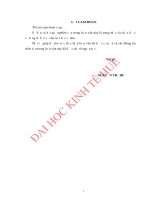 Việc làm cho người lao động vùng nông thôn ở thành phố đồng hới, tỉnh quảng bình 