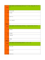 868 Câu trắc nghiệm Mũ  Lôgarit (File testpro)