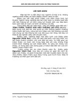 Thuyết minh đồ án hệ thống lái xe khách