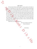 Ứng dụng mô hình z score trong xếp hạng tín dụng khách hàng doanh nghiệp tại ngân hàng thương mại cổ phẩn đầu tư và phát triển việt nam – chi nhánh thừa thiên huế 