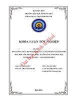 Đo lường mức độ nhận biết của người dân thành phố huế đối với thương hiệu ngân hàng thương mại cổ phần á châu – chi nhánh huế 