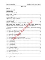 Các yếu tố ảnh hưởng đến quyết định sử dụng dịch vụ internet ADSL của khách hàng cá nhân tại công ty cổ phần viễn thông FPT  chi nhánh huế 