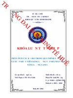 Phân tích các rủi ro trong quá trình sản xuất và xuất khẩu viên năng lượng tại nhà máy viên năng lượng cam lộ 