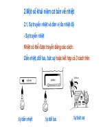 2 một số khái niệm cơ bản về nhiệt 