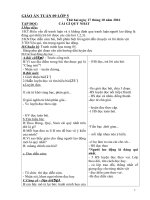 GIÁO ÁN TUẦN 9 LỚP 5 NĂM HỌC 20162017  Giáo viên Vân