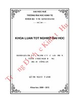 Đánh giá chất lượng phục vụ của bộ phận lễ tân tại nhà nghỉ dưỡng 382   bộ công an 