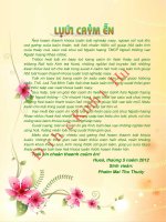 Thực trạng và giải pháp mở rộng thanh toán không dùng tiền mặt tại ngân hàng thương mại cổ phần ngoại thương – chi nhánh huế 