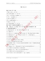 Một số giải pháp góp phần hoàn thiện công tác kiểm soát nội bộ chi phí sản xuất tại công ty TNHH bia huế 