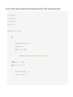 Các bài tập tìm kiếm và liệt kê trong ngôn ngữ lập trình c   bài 5 