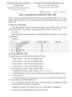 Bao cao dap thu dat k95 