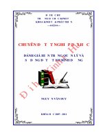 Đánh giá hiện trạng quản lý và sử dụng đất ở tỉnh bình dương 