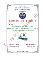 Kiểm soát nội bộ chu trình bán hàng – thu tiền tại công ty cổ phần tập đoàn hoành sơn 